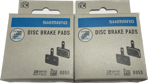 Shimano B05S Fahrrad Bremsbeläge 2 Paar Nachfolger Shimano B01S / B03S Einzelverpackung