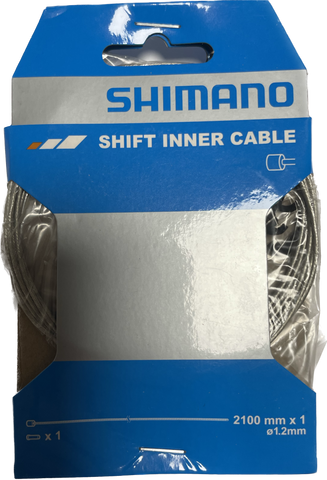 Shimano Schaltzug-Set 2100x1,2mm verzinkt Y60098070 2Stk.
