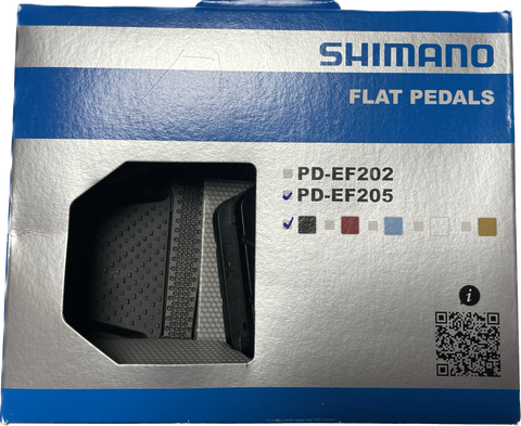 Shimano PD-EF205 L Schwarz Plattformpedale